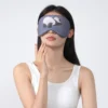 WPLSEM000250 Adjustable Panda Sleep Mask Travel Light-Blocking Eye Mask
