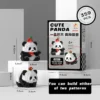 WPDTBB000161 Panda Flower Series Mini Building Blocks Puzzle Toy