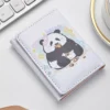 Various Cute Cartoon Panda Foldable Short Wallet Coin Purse