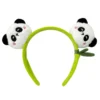 WPDCHA000246 Multi-Style Cute Plush Panda Headband Hair Accessory
