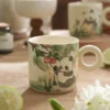 WPLSCPMU0190 Hand-Drawn Style Panda Ceramic Mug Water Cup Coffee