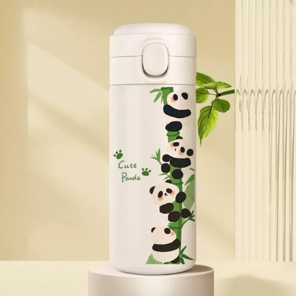 WPLSCPTM0165 Original Multi-Style Cute Panda Portable Insulated Thermos Cup