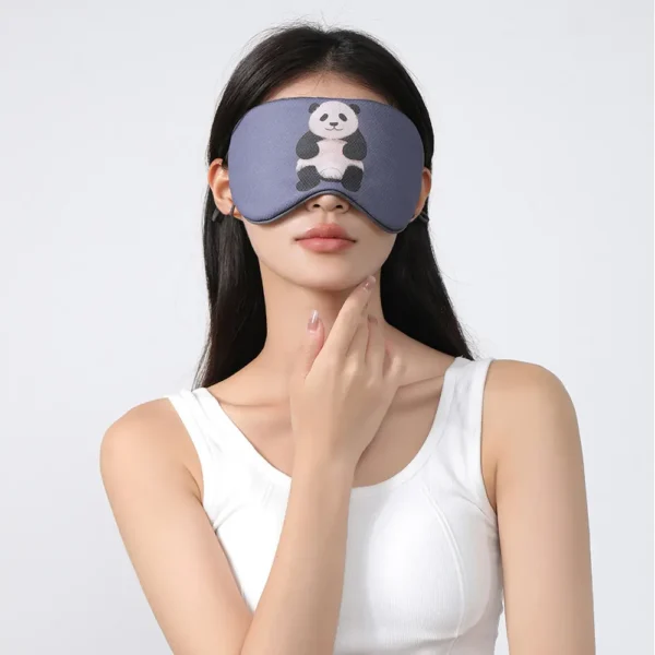 WPLSEM000251 Reversible Adjustable Sleep Mask Travel Light-Blocking Eye Mask