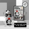 WPDTBB000162 Panda Flower Series Mini Building Blocks Puzzle Toy