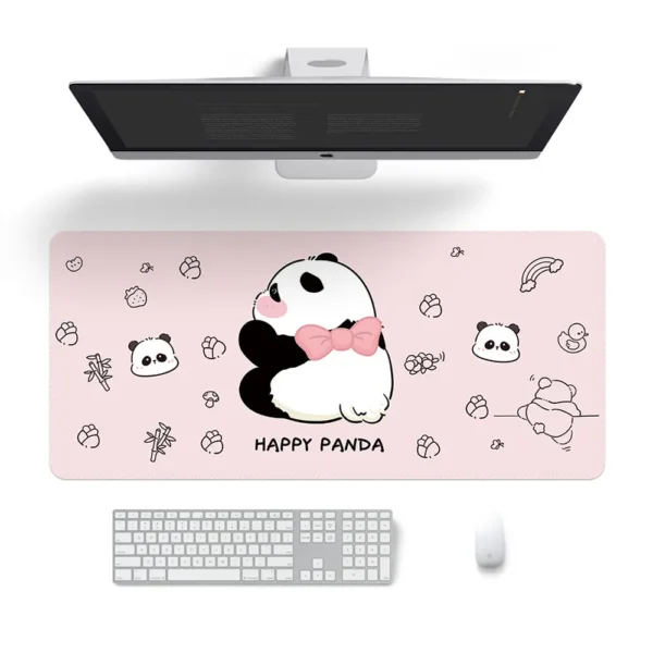 WPASMP000053 Panda Mouse Pad Cartoon Cute Desk Mat