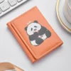 Various Cute Cartoon Panda Foldable Short Wallet Coin Purse