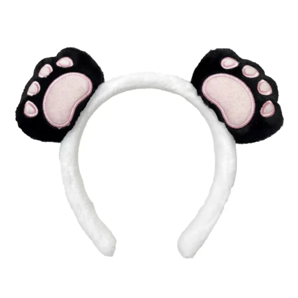 WPDCHA000248 Multi-Style Cute Plush Panda Headband Hair Accessory