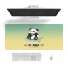 WPASMP000055 Panda Mouse Pad Cartoon Cute Desk Mat