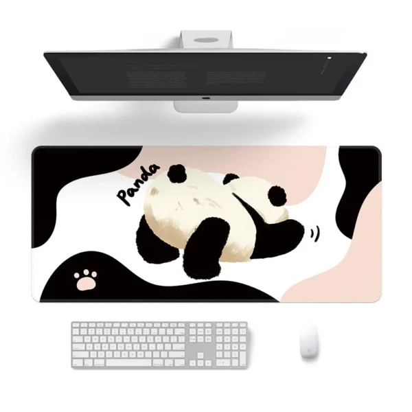 WPASMP000057 Panda Mouse Pad Cartoon Cute Desk Mat