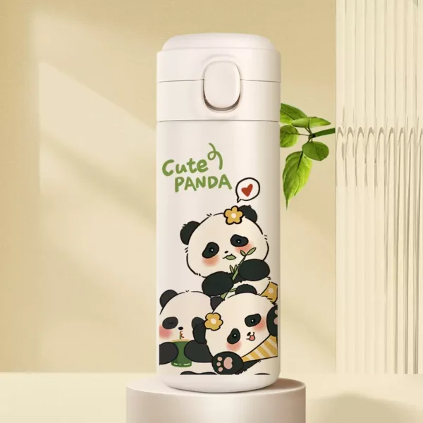WPLSCPTM0171 Original Multi-Style Cute Panda Portable Insulated Thermos Cup