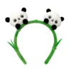 WPDCHA000254 Multi-Style Cute Plush Panda Headband Hair Accessory