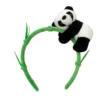 WPDCHA000255 Multi-Style Cute Plush Panda Headband Hair Accessory