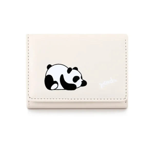 WPBGWC000199 Multi-Color Cute Cartoon Panda Mini Wallet Mini Card Holder