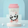 WPLSCPTM0143 Cute Panda Pattern Insulated Cup Thermos Pink