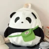 WPBGBP000055 Cute Panda Shaped Cartoon Backpack Children School Bag