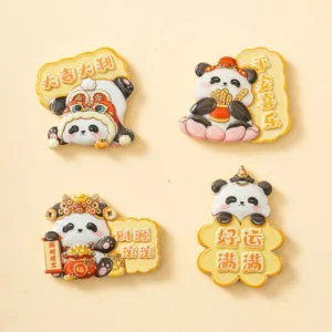Best Wishes Cute Panda Fridge Magnet Lucky Gift Travel Souvenir
