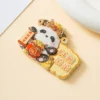 WPDCFM000034 Best Wishes Cute Panda Fridge Magnet Lucky Gift Travel Souvenir