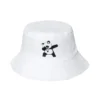 WPCTHABH0106 Cartoon Cute Hip-Hop Panda Bucket White