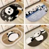 WPHHCR000080-0093-01 Cartoon Cute Panda Bathroom Non-Slip Rug Mat