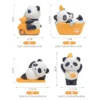 WPDTOM000046-0049-05 Cartoon Cute Panda Mini Desk Decor Ornament Home Decoration