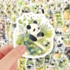 Cartoon Cute Panda Sticker Waterproof Notebook Planner Decals