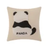 WPHHCS000012 Cartoon Panda Embroidery Decorative Throw Pillow Cushion