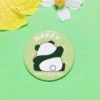 WPDCBR000198 Cartoon Panda Hua Hua Badge Pin Bag Accessory