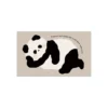 WPHHCR000136 Cartoon Panda Kitchen Rug Non-Slip Dining Room Mat Long