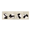 WPHHCR000142 Cartoon Panda Kitchen Rug Non-Slip Dining Room Mat Long