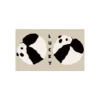 WPHHCR000140 Cartoon Panda Kitchen Rug Non-Slip Dining Room Mat Long
