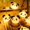 Cartoon Panda LED String Light Cute Decorative Room Night Light