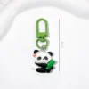 WPDCCM000101 Cartoon Panda Mini Keychain Cute Backpack Charm Accessory