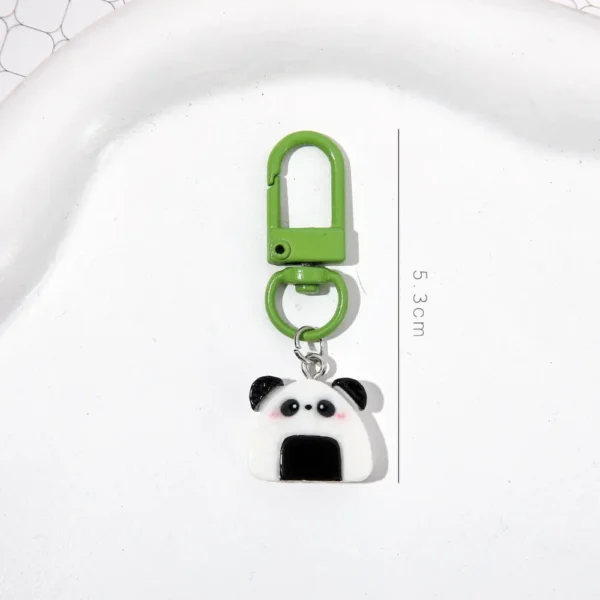 WPDCCM000106 Cartoon Panda Mini Keychain Cute Backpack Charm Accessory