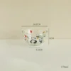 WPHHTW000206 Cartoon Panda Pattern Glass Bowl Multi-Size Fruit Dessert Bowl