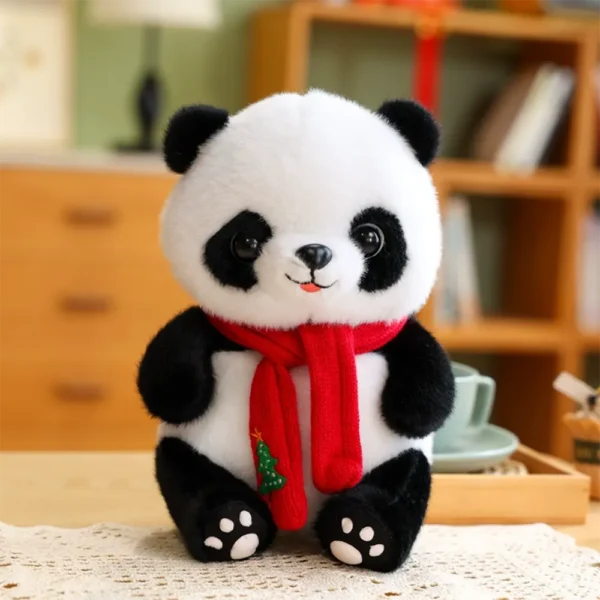 WPDTPT000194 Cartoon Panda Plush Doll Cute Realistic Toy Gift