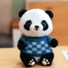 WPDTPT000121 Cartoon Panda Plush Doll Cute Realistic Toy Gift
