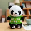 WPDTPT000115 Cartoon Panda Plush Doll Cute Realistic Toy Gift