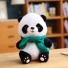 WPDTPT000112 Cartoon Panda Plush Doll Cute Realistic Toy Gift