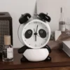 Cartoon Panda-Shaped Alarm Clock Ornament Bedside Decoration