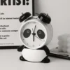 Cartoon Panda-Shaped Alarm Clock Ornament Bedside Decoration