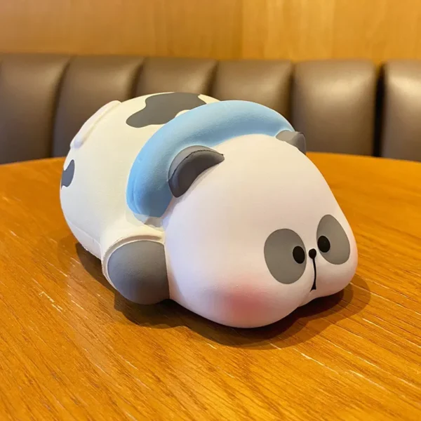 WPDTOM000067 Cartoon Panda Squeeze Stress Relief Toy Desktop Decor Figurine