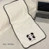 WPCTTW000177 Cartoon Panda Towel Bath Towel Quick-Dry Hair Cap Set