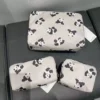 WPBGHB000210-0213-01 Cartoon Panda Trendy Clutch Handbag Coin Purse Makeup Bag