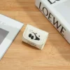 Cartoon Stretching Panda Design Apple AirPods Protective Case