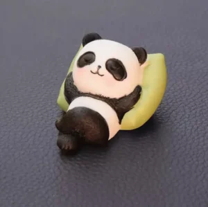 Casual Sleeping Cute Panda Car Interior Decoration Doll Ornament
