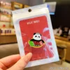WPDCBR000152 Cartoon Little Panda Brooch Pin Bag Badge