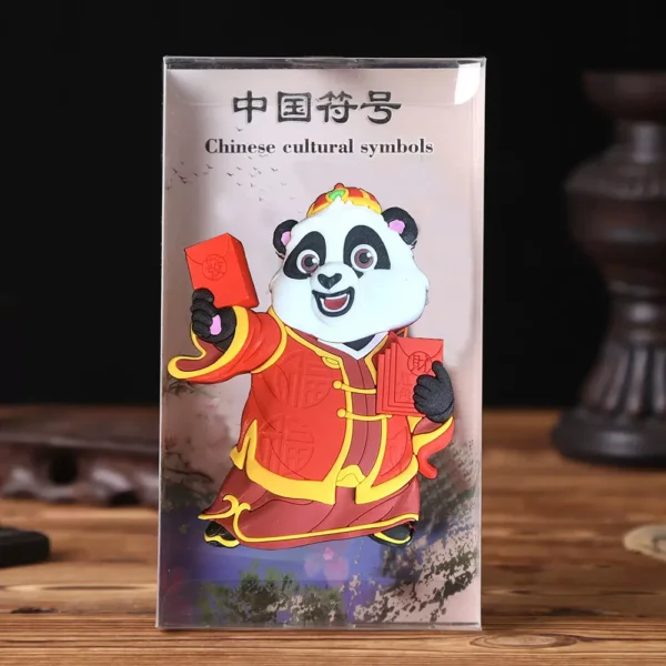 WPDCFM000042 Chinese Culture Symbol Panda Fridge Magnet Home Decor