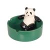 WPDTOM000033-04 Creative Ceramic Ashtray Cartoon Panda Ornament Decoration