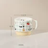 WPLSCPMU0221 Creative Cookie Design Cute Panda Ceramic Mug Water Cup