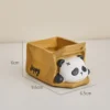 Creative Cute Panda Pen Holder Storage Box Desk Decor
